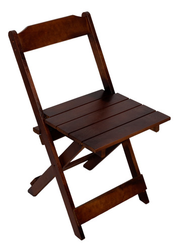Mesa Tampo Madeira Retangular Dobravel C/ 4 Cadeiras 120x70
