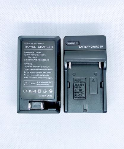 Imagen 1 de 2 de Cargador De Battery Pack Para Cámaras Filmadoras Digitales