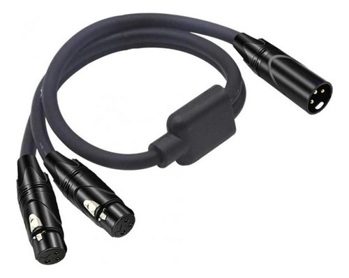 I Xlr De 3 Clavijas De Micrófono Macho A Doble Extensión De
