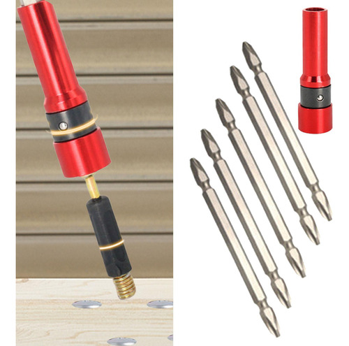 Adaptador De Enchufe Hexagonal Con Puntas De Destornillador
