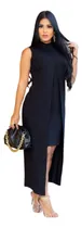 Comprar Vestido De Mujer De 2 Piezas Elegante Con Chaleco Largo