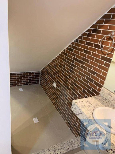 Casa Com 2 Dormitórios À Venda, 90 M² Por R$ 469.000,00 - Marapé - Santos/sp - Ca0949