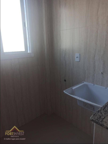 Imagem 14 de 30 de Apartamento Com 1 Dormitório À Venda, 64 M² Por R$ 345.000,00 - Canto Do Forte - Praia Grande/sp - Ap2562