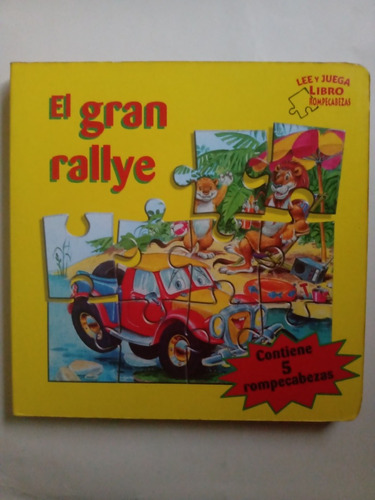 Libro Rompecabezas Infantil Vintage 1998 El Gran Rallye