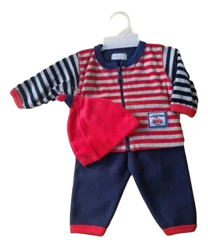 comprar Conjunto De Bebe 1m En Micropolar Excelente Calidad Cod2243