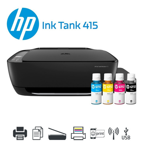 Imagen 2 de 7 de Impresora Hp 415 Tinta Continua Multifuncional Wifi Nueva