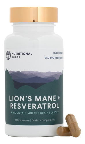 Nutritional Roots Lions Mane And Resveratrol, 800 Mg De Extr