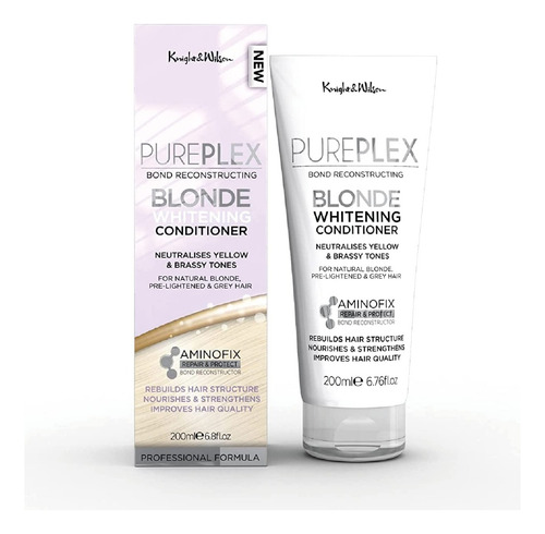 Pureplex Bond Acondicionador Para Reconstruir Cabello Rubio