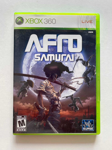 Videojuego Afro Samurai Xbox 360 En Cd Usado Impecable