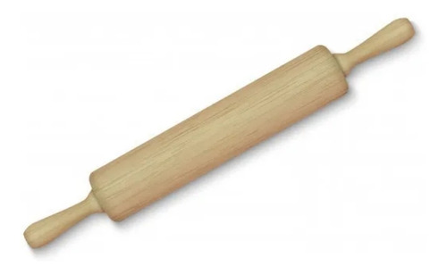 Rodillo Pastelero En Madera Tamaño 31 Cm