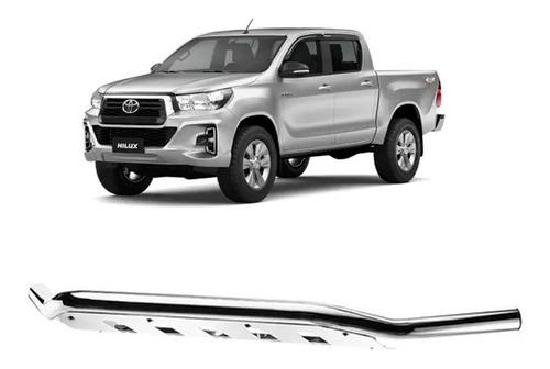 Quebra Mato Baixo Hilux Cromado 2016 Toyota