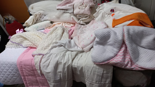 Roupa De Bebê ..lote Com 18 Peças  Lençol  Cobertor 