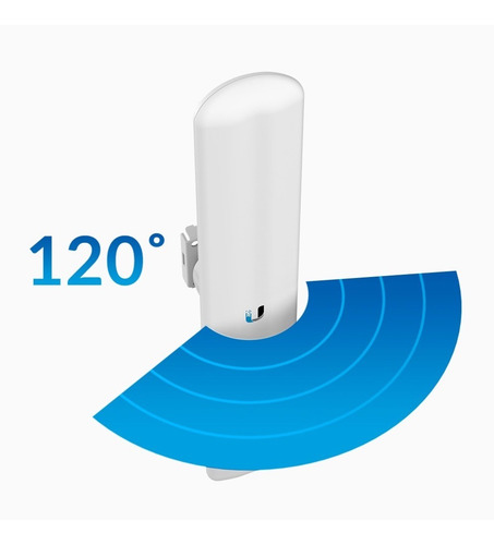 Estación Base2x2 Mimo 450 Mbps, 5 Ghz, 16dbi Ubiquiti Lap-12