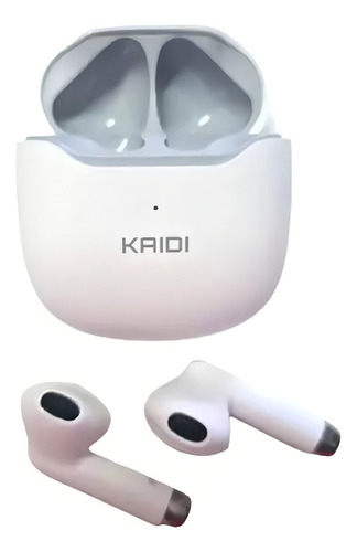 Fone De Ouvido Sem Fio Bluetooth 5.1 Kaidi Kd772 Cor Branco Branco