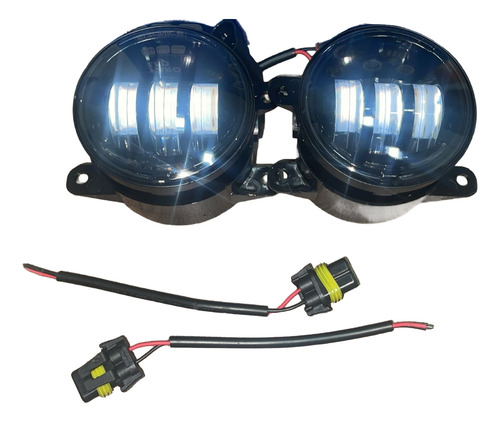 2 Faros Led Sironics 3.5 Auxiliar Dual Blanco/amarillo Bcv