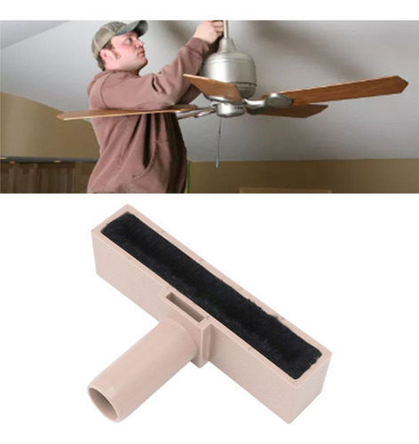 Ventilador Techo Limpia Láminas Cepillo Lavable Reutilizable