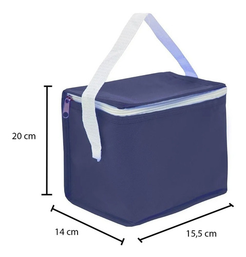 Imagen 4 de 8 de Lunchera Cooler Mini 4.5 Litros Tiras Para Sujetar |recoleta
