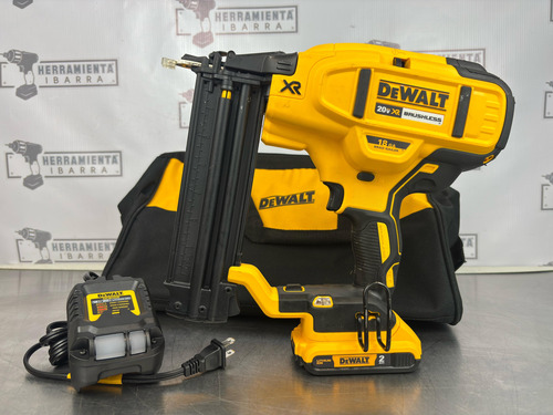 Clavadora Cal18 Xr 20v Max +bat 2ah Cargador Dewalt Dcn680d1 (Usado)