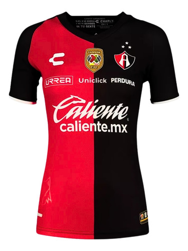 Playera Charly Atlas Fc Transpirable Para Dama Campeón 2022