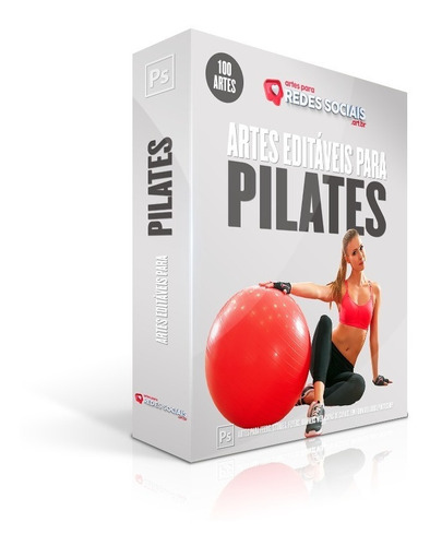 100 Artes Editáveis Para Redes Sociais De Pilates