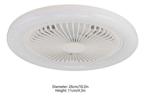 Mini Lámpara De Ventilador De Techo 2 En 1, E27, Led, 30 W,