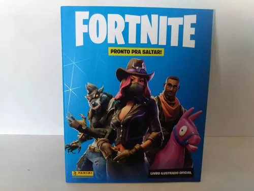 Album De Figurinhas Fortnite Ilustrado 12 Envelopes Panini