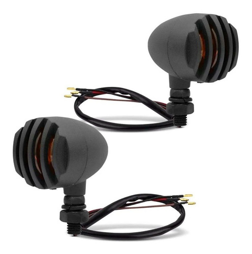 Imagem 3 de 9 de 4 Piscas Seta Freio Bullet Moto Custom Harley Sportster 883