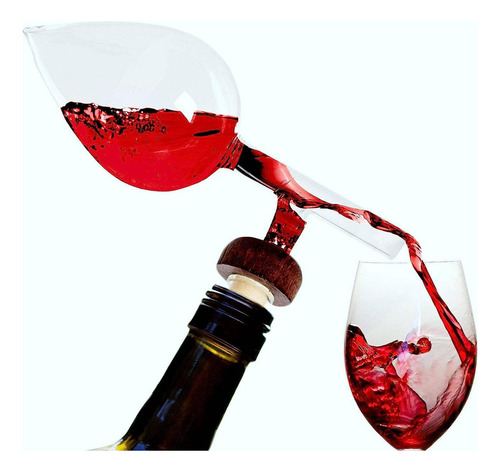 1pcs Aireador Y Decantador De Vino Centellino Areadivino