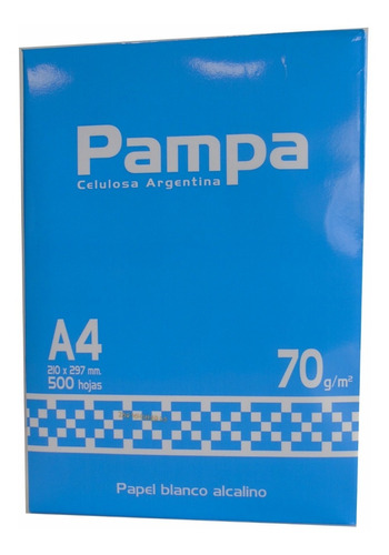 Resma A4 Pampa 70gr Papel Blanco Envíos