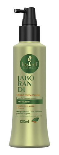 Kit Sh Cond 300ml Tonico 120ml Haskell Jaborandi