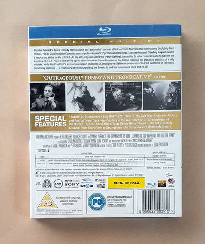 Dr. Strangelove ( Dr. Insólito - 1964 ) - Blu-ray Original
