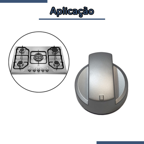 Botão Cooktop Electrolux Gt75x Gt60x Gt75p 1 Un