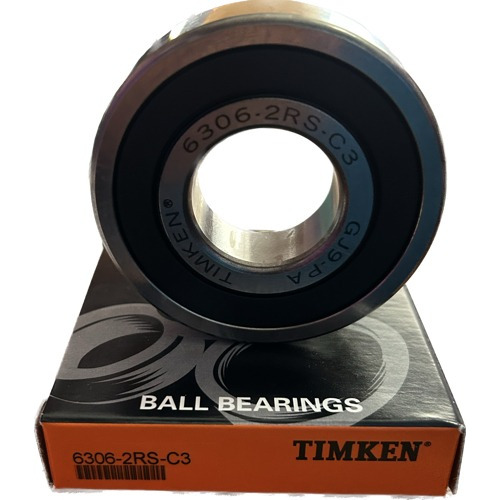 Rodamiento Balero De Bolas 6306-2rsc3 Timken 30x72x19