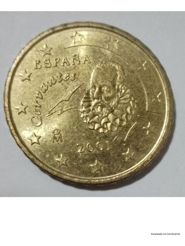 Moneda De 10 Céntimos De Euro De España Del Año 2002