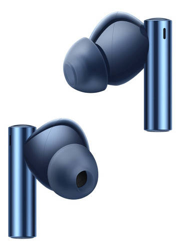 Fone de ouvido in-ear gamer sem fio Realme Buds Air 3 RMA2105 azul constelação com luz LED