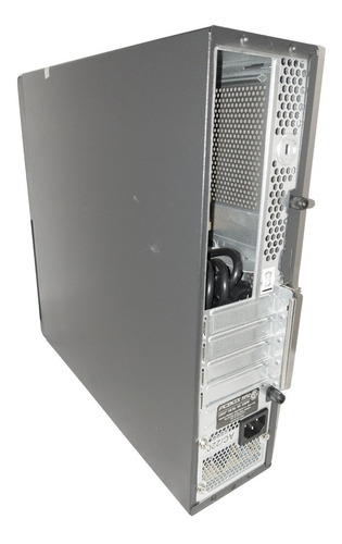 Imagen 4 de 5 de Gabinete Slim Pcbox Pcb-100 Black + Fuente 500w Mini Atx