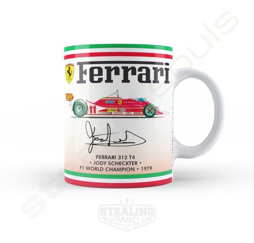 Taza | Scheckter | Ferrari 312 T4 | F1 World Champion 1979