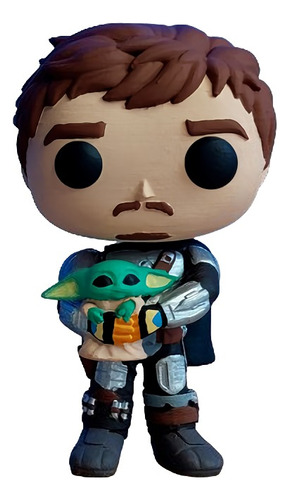 Funko Personalizado The Mandalorian Con Caja