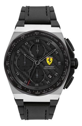 Reloj Ferrari Aspire Negro 0830868 Para Hombre