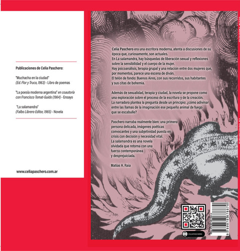 La Salamandra Novela De Celia Paschero