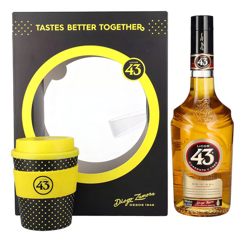 Kit Licor 43 + Copo Exclusivo