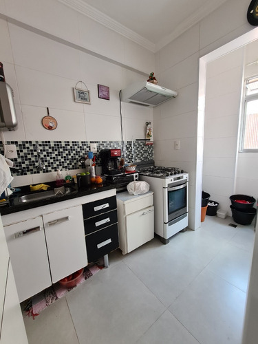 Imagem 4 de 11 de Apartamento 1 Dormitório - Canto Do Forte- Ams322