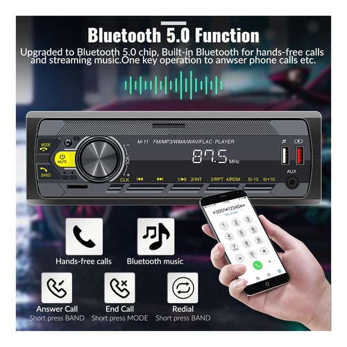 Receptor De Audio Multimedia De Automóviles Unidades 50 To