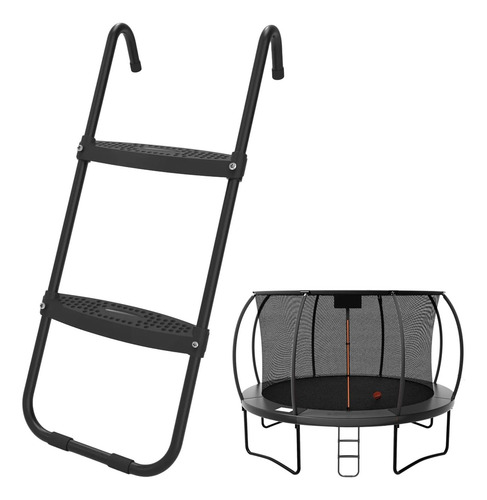 Escalera De Trampolín Jumpfly, 2 Pasos De Trampolín Con De A