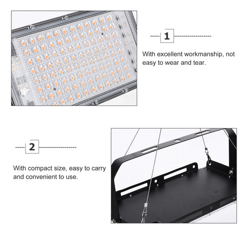 Lámpara De Cultivo Led De 1 Pieza, Lámpara De Cultivo Led Co