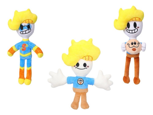 3 Juguetes De Peluche Bryson And Ham