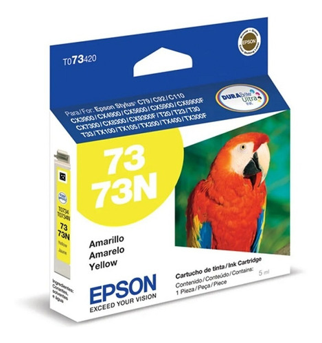 Cartucho Original Epson 73 734 Amarillo C79 Cx3900 Cx4900