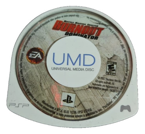 Burnout Dominator Psp (Reacondicionado)