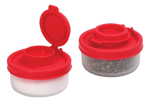 Jk 2pc Contenedor For Condimentos Sal Y Pimienta