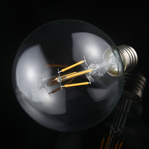 Luz Led De Filamento Led G95 E27 De 4 W Con Atenuación Retro